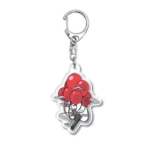 balloon Acrylic Key Chain