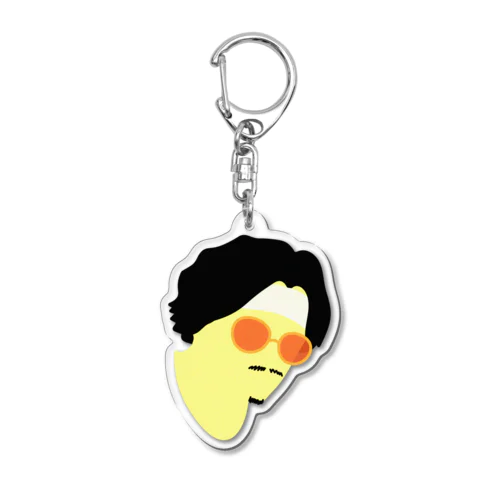 my face Acrylic Key Chain