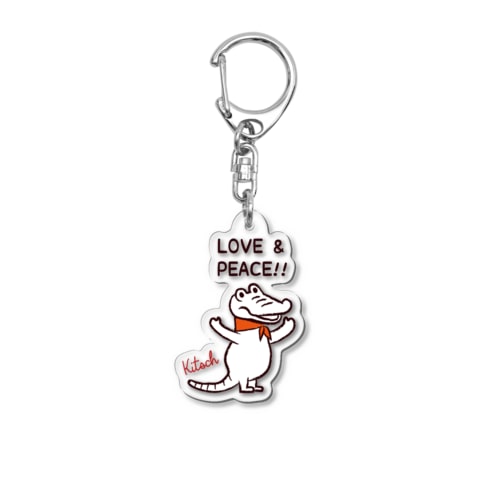ワニさん Acrylic Key Chain