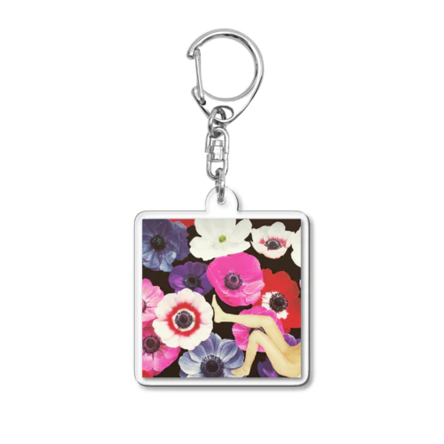 花園 Acrylic Key Chain