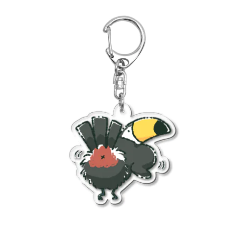 おちりフリフリおおはしんし Acrylic Key Chain