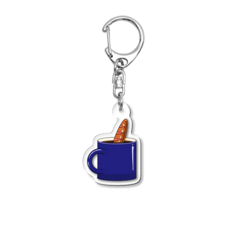 ペストリカさんといえばこのコーヒー Acrylic Key Chain