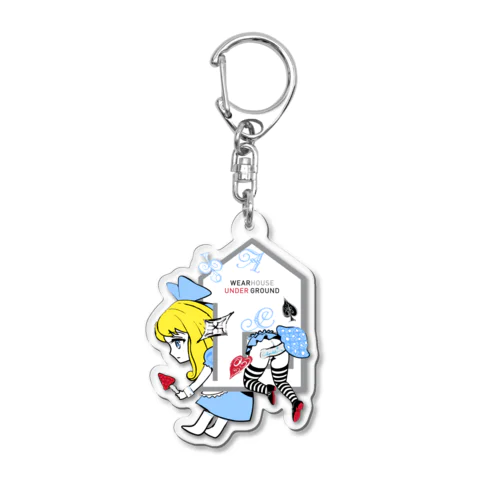 WEARHOUSE mini2 「アリスが立った」アクキー用 Acrylic Key Chain