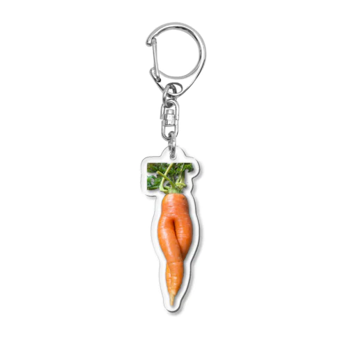 セクシーにんじん Acrylic Key Chain