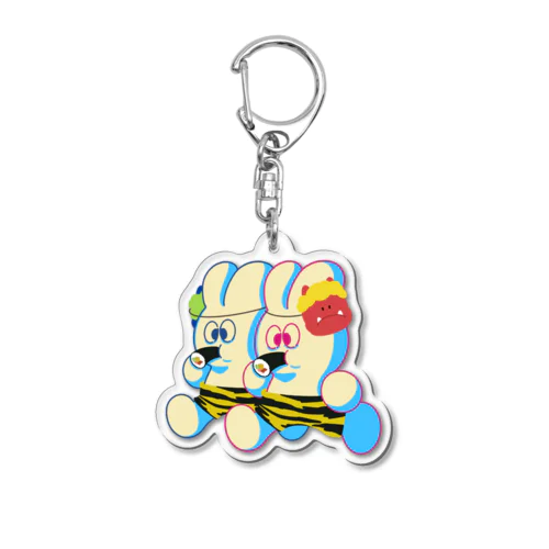 おにうさぎ Acrylic Key Chain