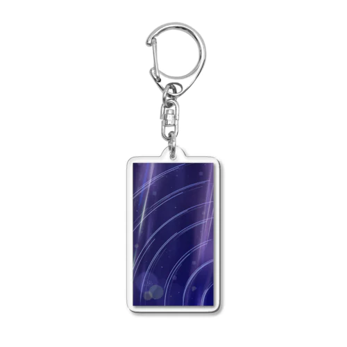 Night sky Acrylic Key Chain