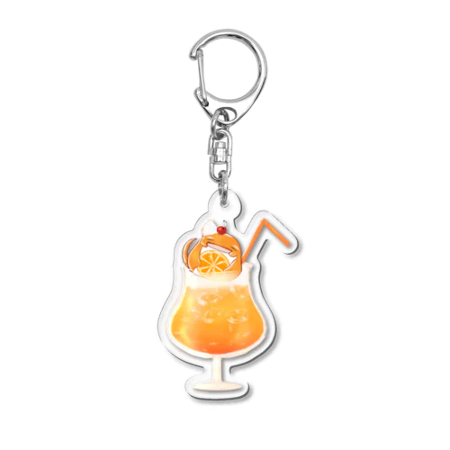 オレンジマンタ(オレンジフロート) Acrylic Key Chain