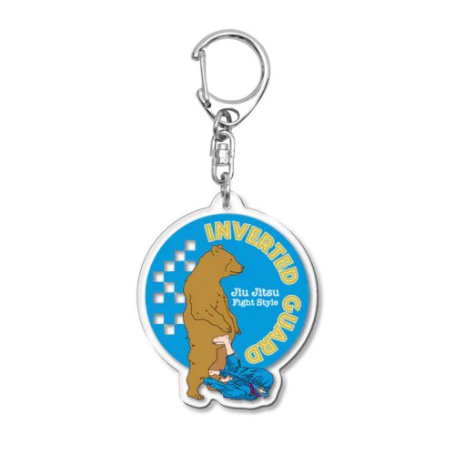 Inverted guard Acrylic Key Chain