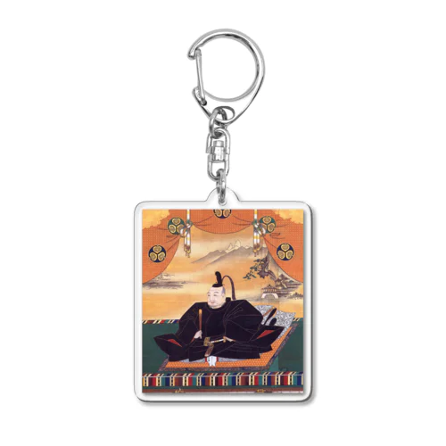 徳川家康像 Acrylic Key Chain