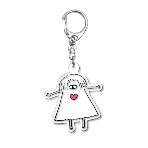 hitotsume Acrylic Key Chain