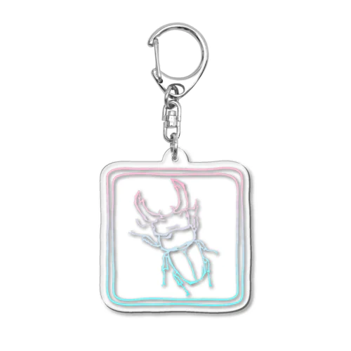 人気のオオクワガタ Acrylic Key Chain