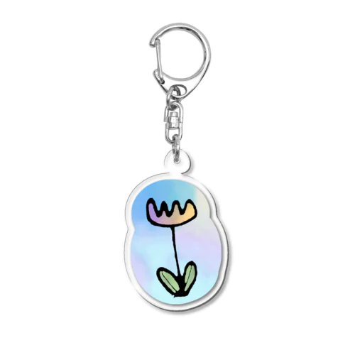 HAPPYチューリップ Acrylic Key Chain