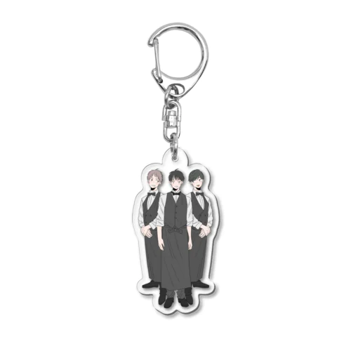 学祭午前トリオ Acrylic Key Chain