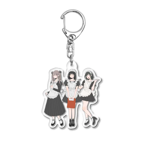 学祭午後トリオ Acrylic Key Chain