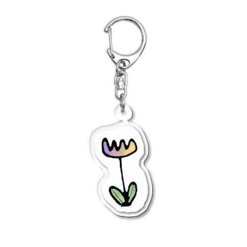 HAPPYチューリップ Acrylic Key Chain