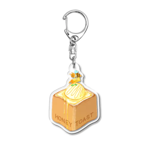 HONEY TOAST ハニートースト 247-1 Acrylic Key Chain