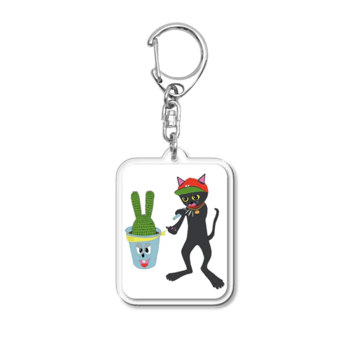 ネコラッパー2 Acrylic Key Chain