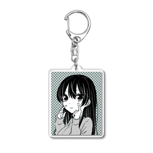 あっかんべー Acrylic Key Chain