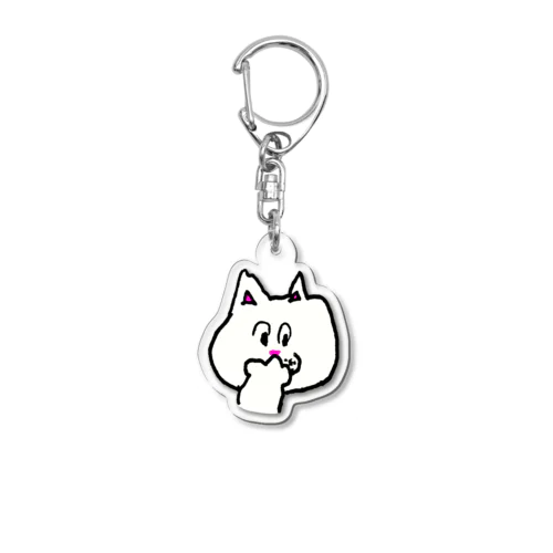 ふふふのにゃんこ Acrylic Key Chain