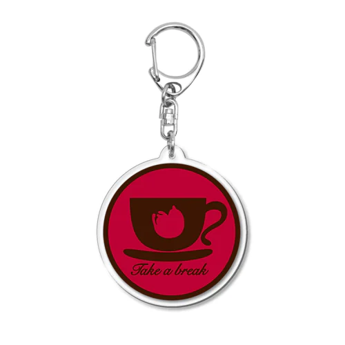 Take a break Acrylic Key Chain