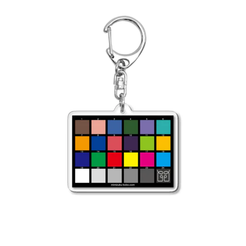 カラー・ターゲット Acrylic Key Chain