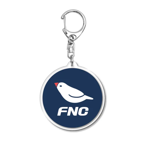 フィンチ航空ロゴ Acrylic Key Chain