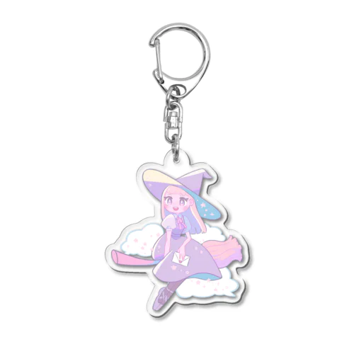 恋するゆめかわ魔女ちゃん Acrylic Key Chain