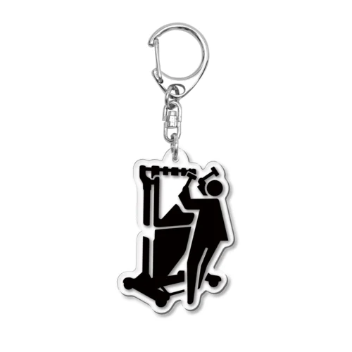 チャイム演奏ピクトさん Acrylic Key Chain