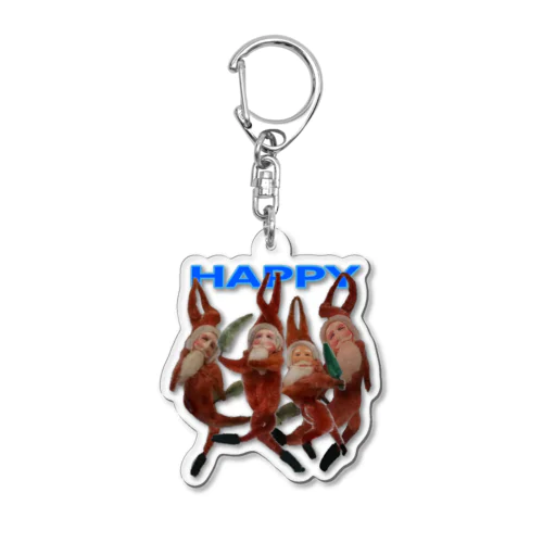 モールサンタ Acrylic Key Chain