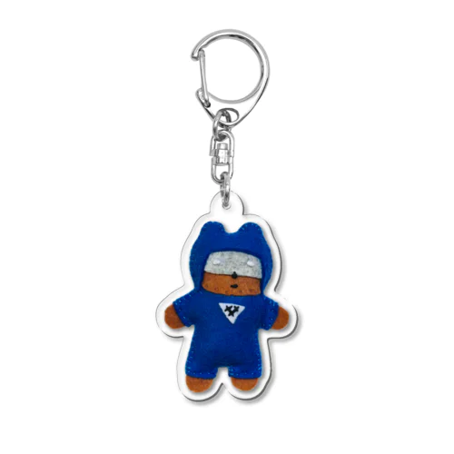 忍者たぬきくん Acrylic Key Chain