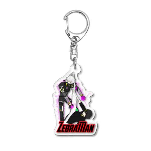 ZebraMan 第Ω巻 “最後の神” Acrylic Key Chain