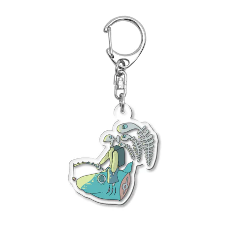 稚魚 Acrylic Key Chain