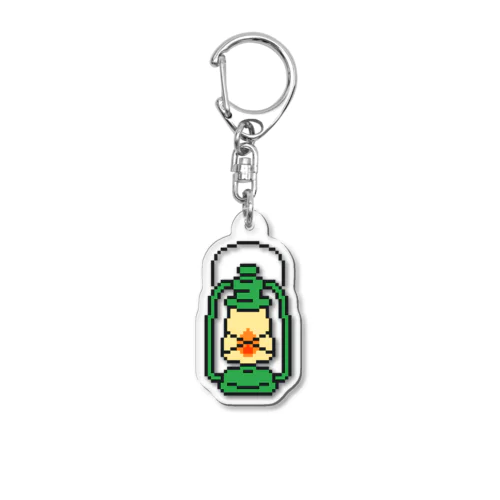 ドット絵　ランタン Acrylic Key Chain