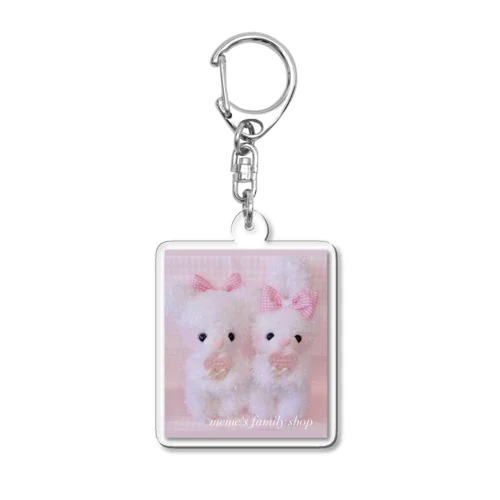 Happy♡Valentine Acrylic Key Chain