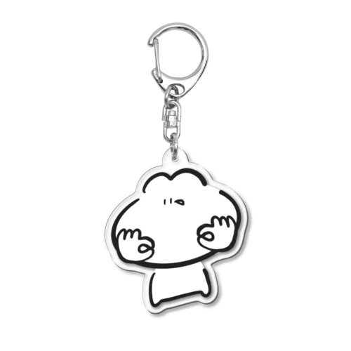 おっけー星人なうさお Acrylic Key Chain