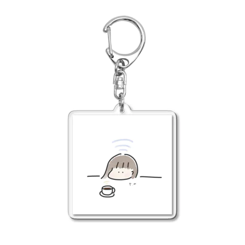 のんびりいこうよ Acrylic Key Chain