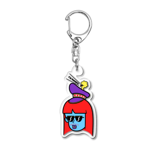 ぴよポリス Acrylic Key Chain