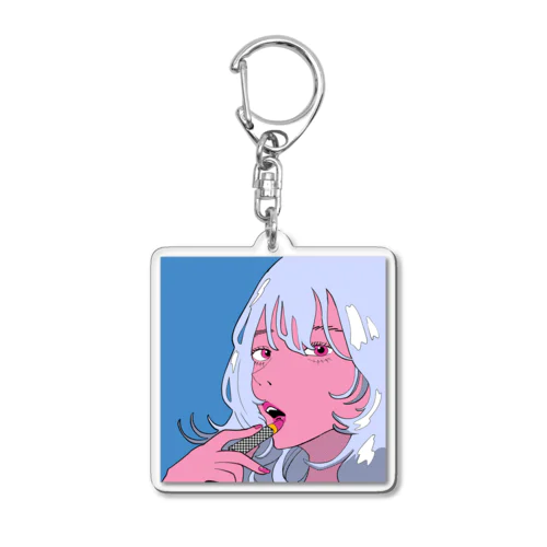 LIP Acrylic Key Chain