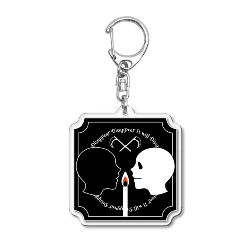 落語シリーズ　死神 Acrylic Key Chain