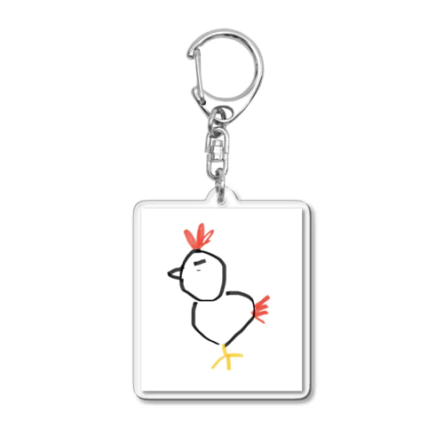 にわとりくん Acrylic Key Chain