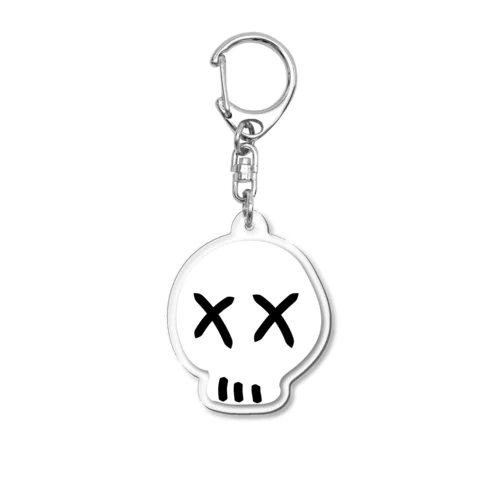 NLC SKULL Acrylic Key Chain