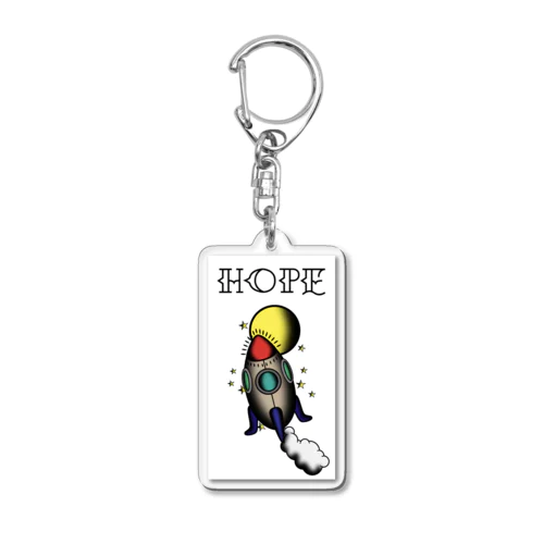 ロケット Acrylic Key Chain