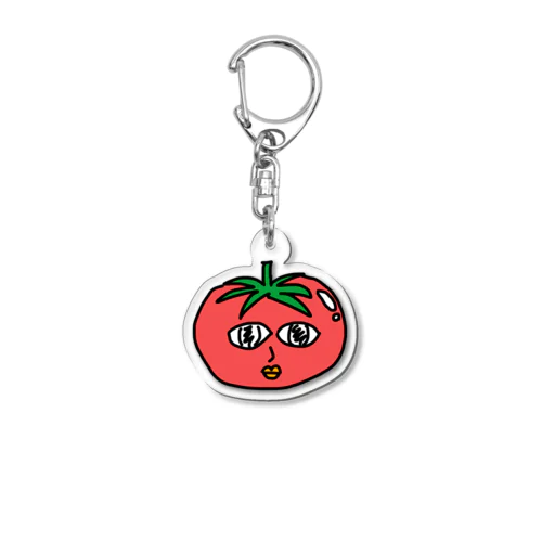 みずみずしいトメイト Acrylic Key Chain