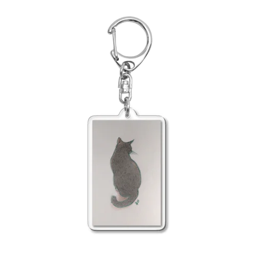 Ｔ家のハンサム猫 Acrylic Key Chain