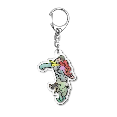 浮浪鳥人 Acrylic Key Chain