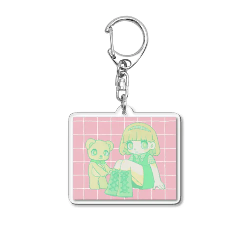 森のおともだち Acrylic Key Chain