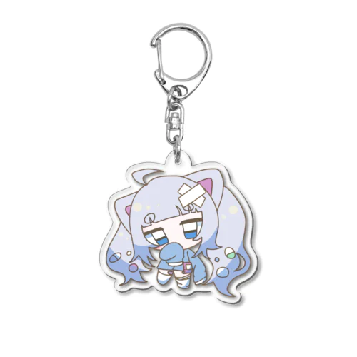 ちびポメリ Acrylic Key Chain