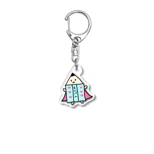 鉛筆マンのるんぺん Acrylic Key Chain