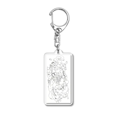 なんちゃら曼荼羅 Acrylic Key Chain