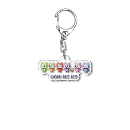 ドットの子 Acrylic Key Chain